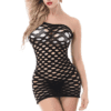 Begging for More Stretch Mesh Babydoll Dress