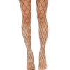 Sexy Fishnet Glitter Rhinestone Full Stockings