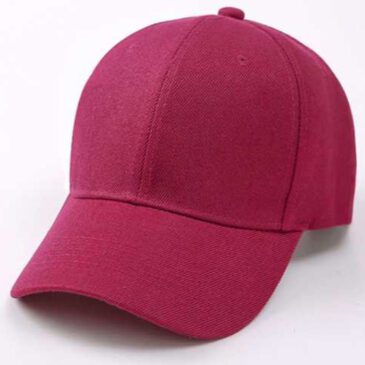 Unisex Baseball Cap - Maroon