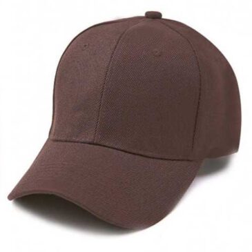 Unisex Baseball Cap - Brown